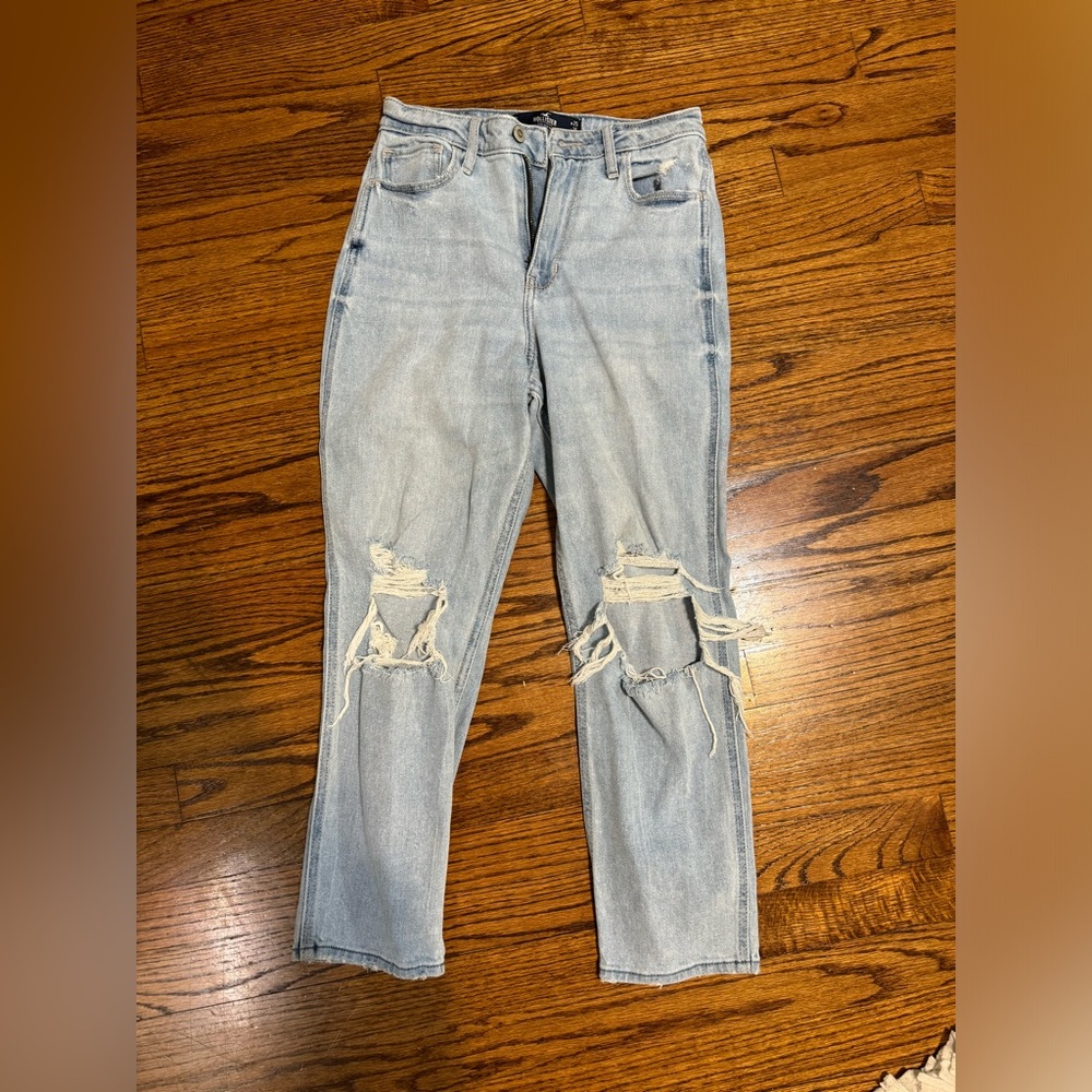 Hollister straight leg jeans size 1